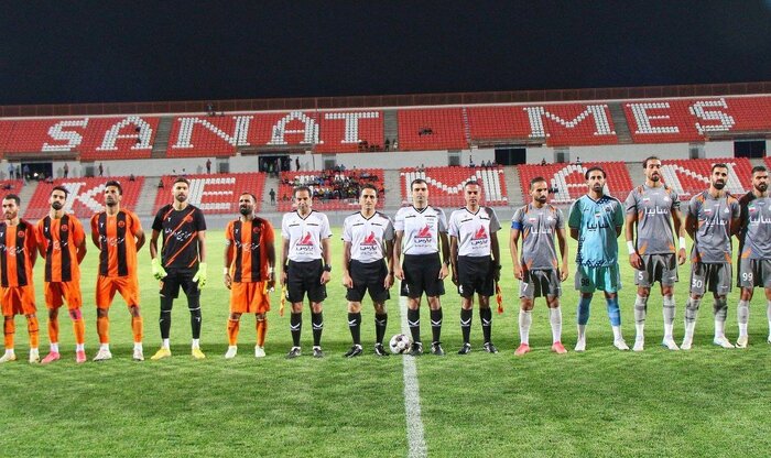 شکست مس کرمان در خانه؛ سایپا در کورس صعود باقی ماند