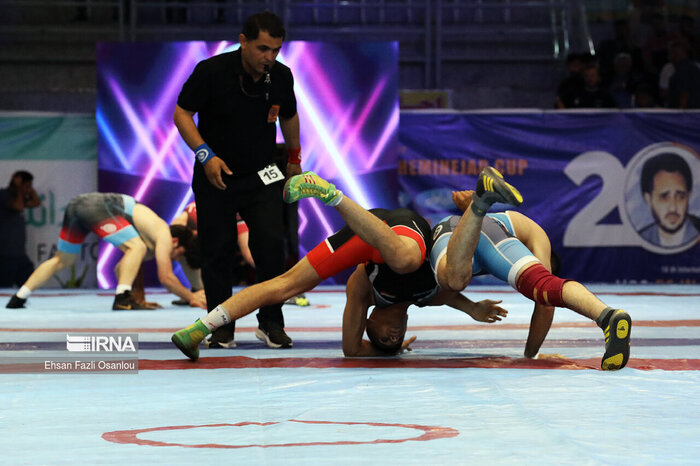 فینالیست های پنج وزن اول مسابقات بین‌المللی کشتی جام هاشمی‌نژاد را بشناسید