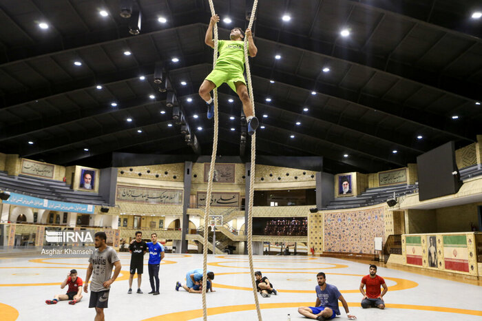 حضور پُرشمار مازندرانی‌ها در اردوی تیم ملی کشتی آزاد