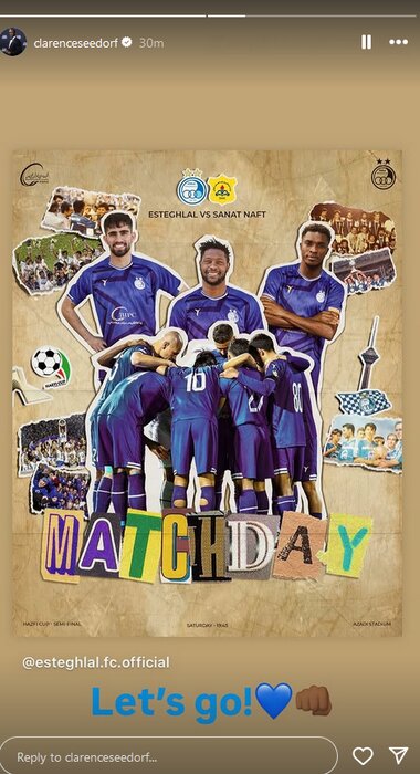 اولین پیام «سیدورف» برای استقلالی‌ها؛ بزن بریم...