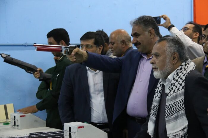 سالن تیراندازی «شهید علی آقازاده» در قم افتتاح شد