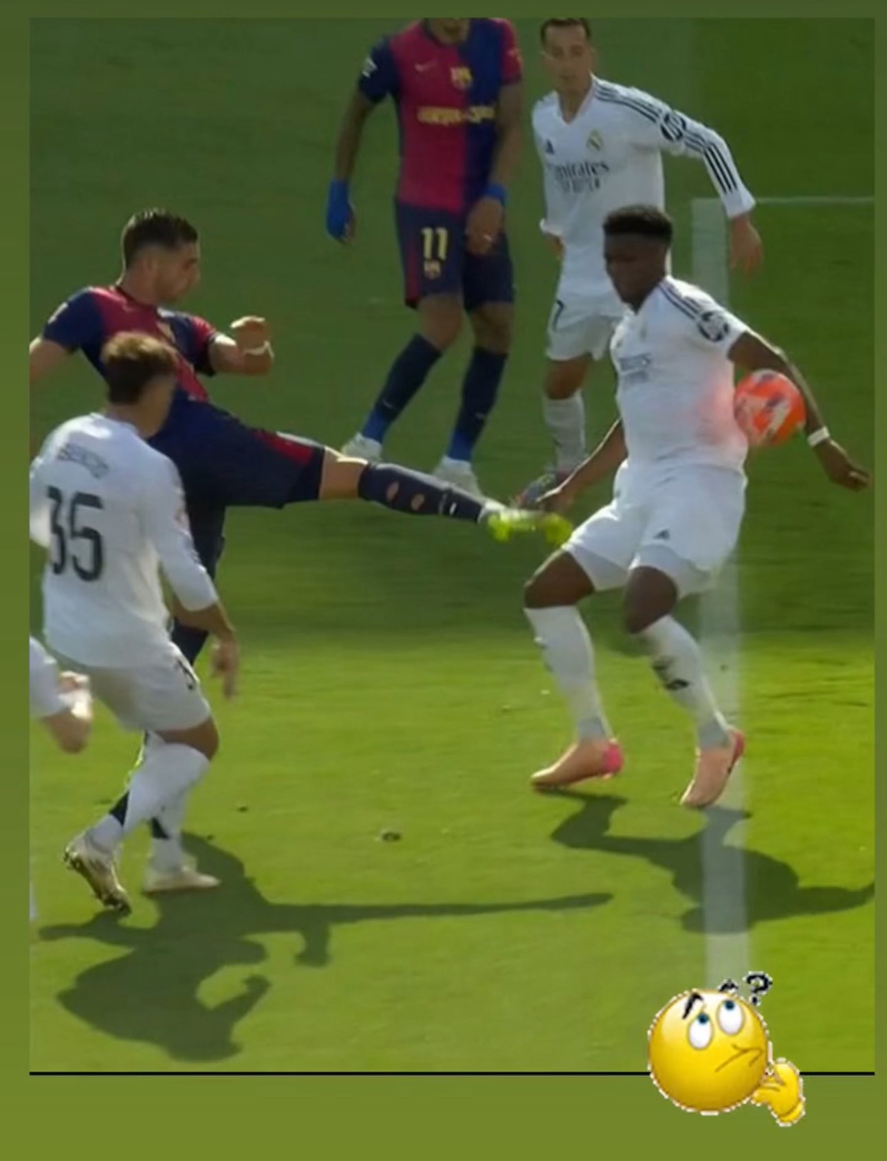 20250511_224611 استوری کنایهآمیز فران تورس پس از پیروزی بارسلونا مقابل رئال مادرید در ال کلاسیکو