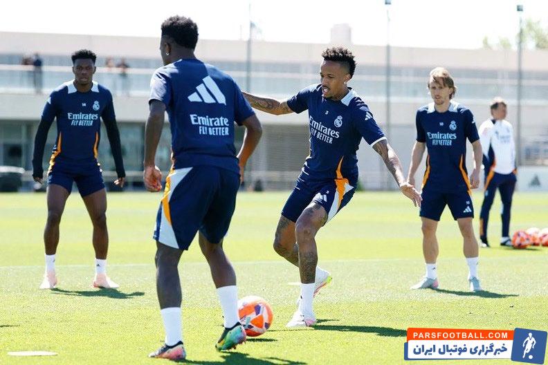 بازگشت ادر میلیتائو به تمرین رئال مادرید پس از مصدومیت بلند مدت