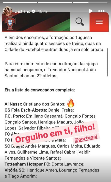 388276-1 واکنش رونالدو به ظهور کرستیانینو +عکس