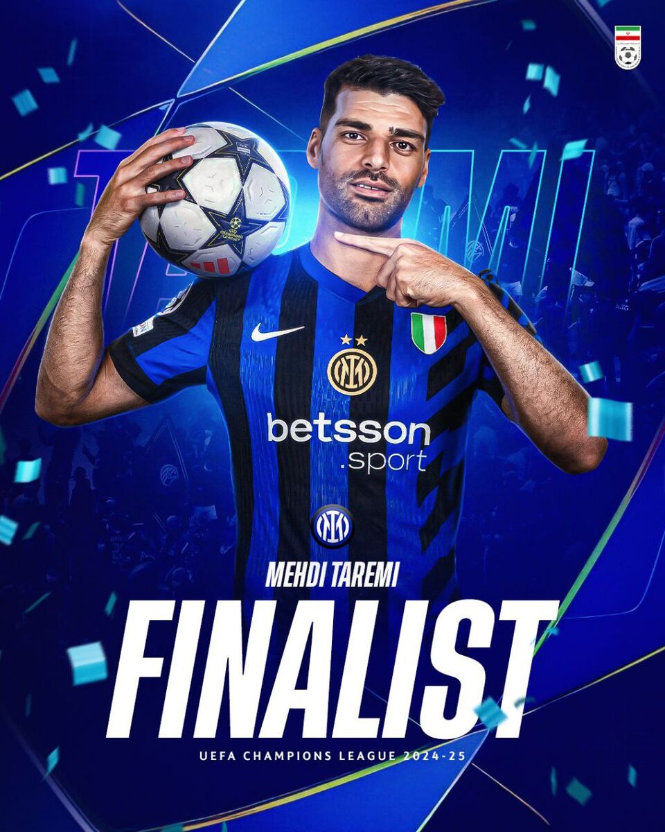 پوستر فدراسیون فوتبال برای درخشش طارمی؛ تیم ملی به داشتنت افتخار می‌کنه