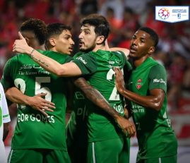 شباب‌ الاهلی در حضور سردار آزمون مقابل دبالحصن به برتری رسید