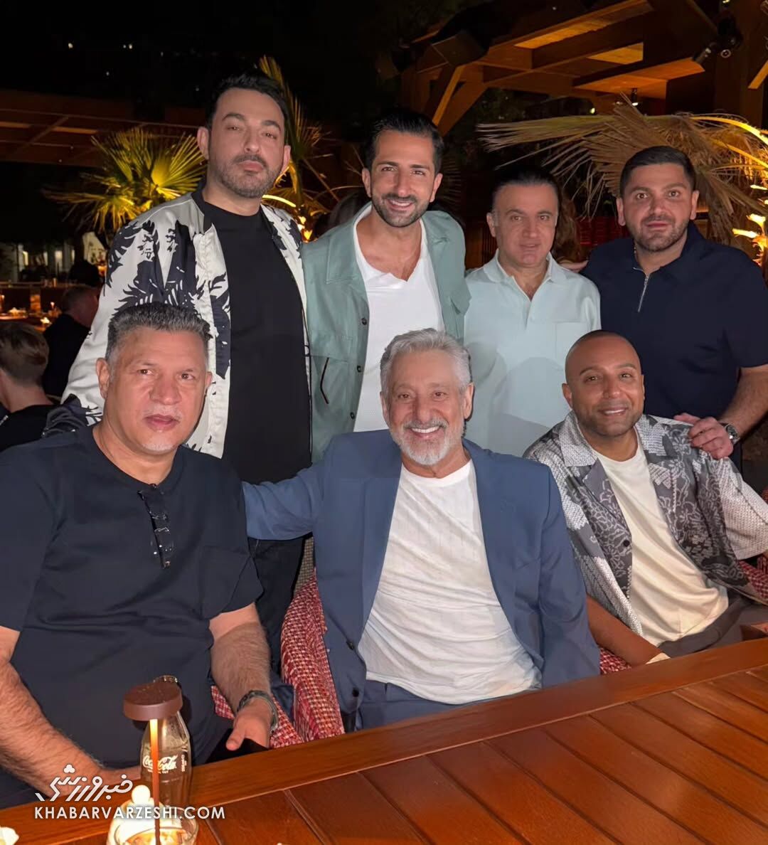 شادی ابی از ملاقات با شهریار؛ علی دایی کنار خواننده‌های لس‌آنجلسی +عکس