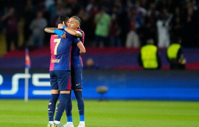 تساوی تماشایی بارسلونا و اینترمیلان؛ نراتزوری با طارمی آبی‌واناری‌ها را متوقف کرد