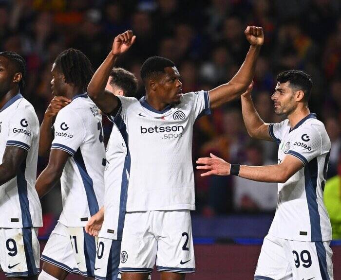 تساوی تماشایی بارسلونا و اینترمیلان؛ نراتزوری با طارمی آبی‌واناری‌ها را متوقف کرد