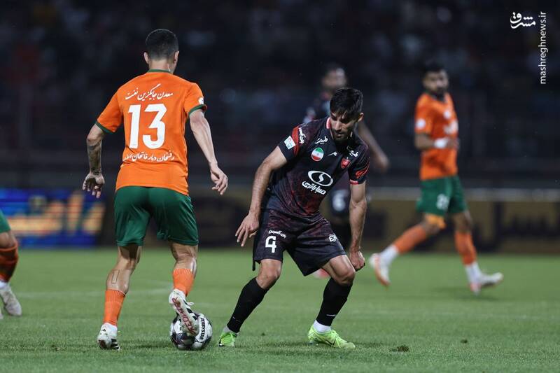 آتش بازی پرسپولیس در یک نیمه/  سرخ پوشان امیدوار ماند +عکس