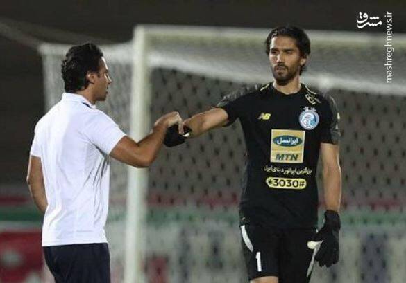 4413996 عکس زیرخاکی و خاص از حسینی؛ کاپیتانی که شاگرد همبازیانش شد!