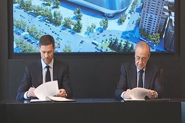 5523171 مراسم معارفه ژابی آلونسو در رئال مادرید برگزار شد + فیلم و عکس