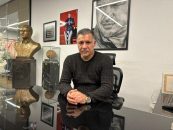 علی دایی ستاره فوتبال با پرویز پرستویی ستاره سینما دیدار و گفتگو کرد