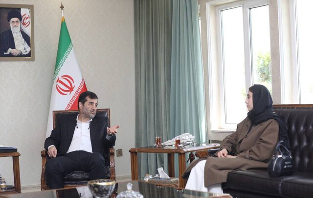 دیدار ناهید کیانی با وزیر ورزش