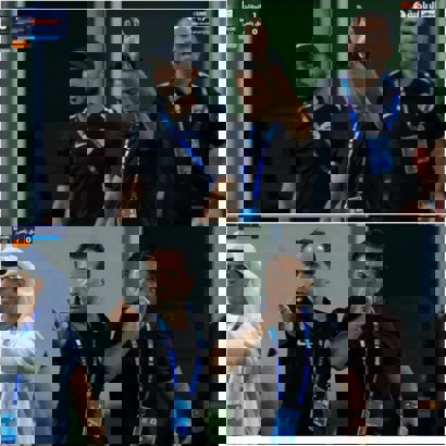 عکس از درگیری بورخا و فرهاد مجیدی