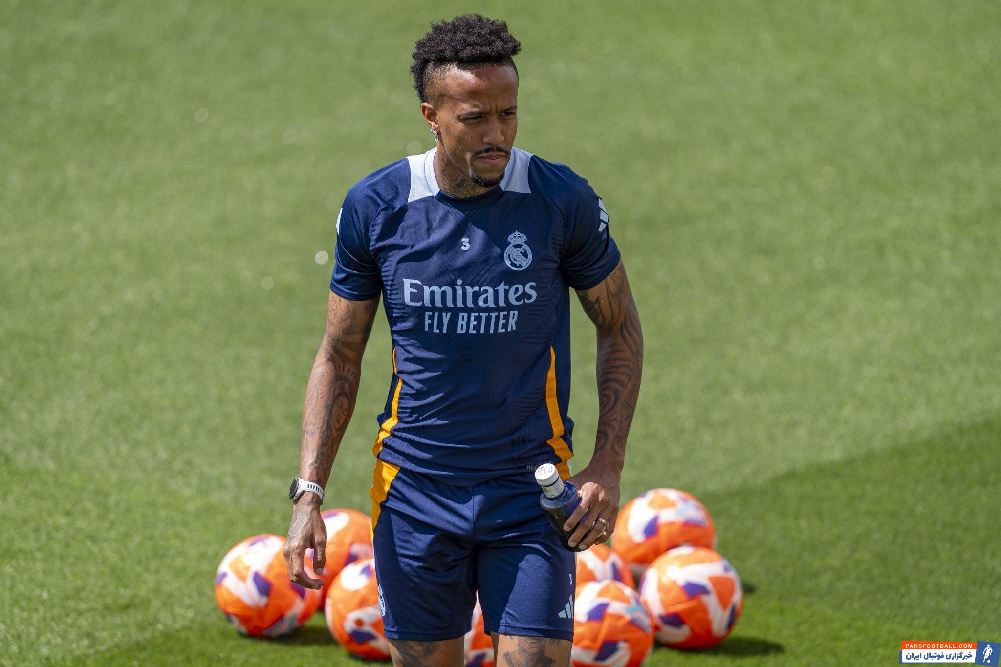 بازگشت ادر میلیتائو به تمرین رئال مادرید پس از مصدومیت بلند مدت