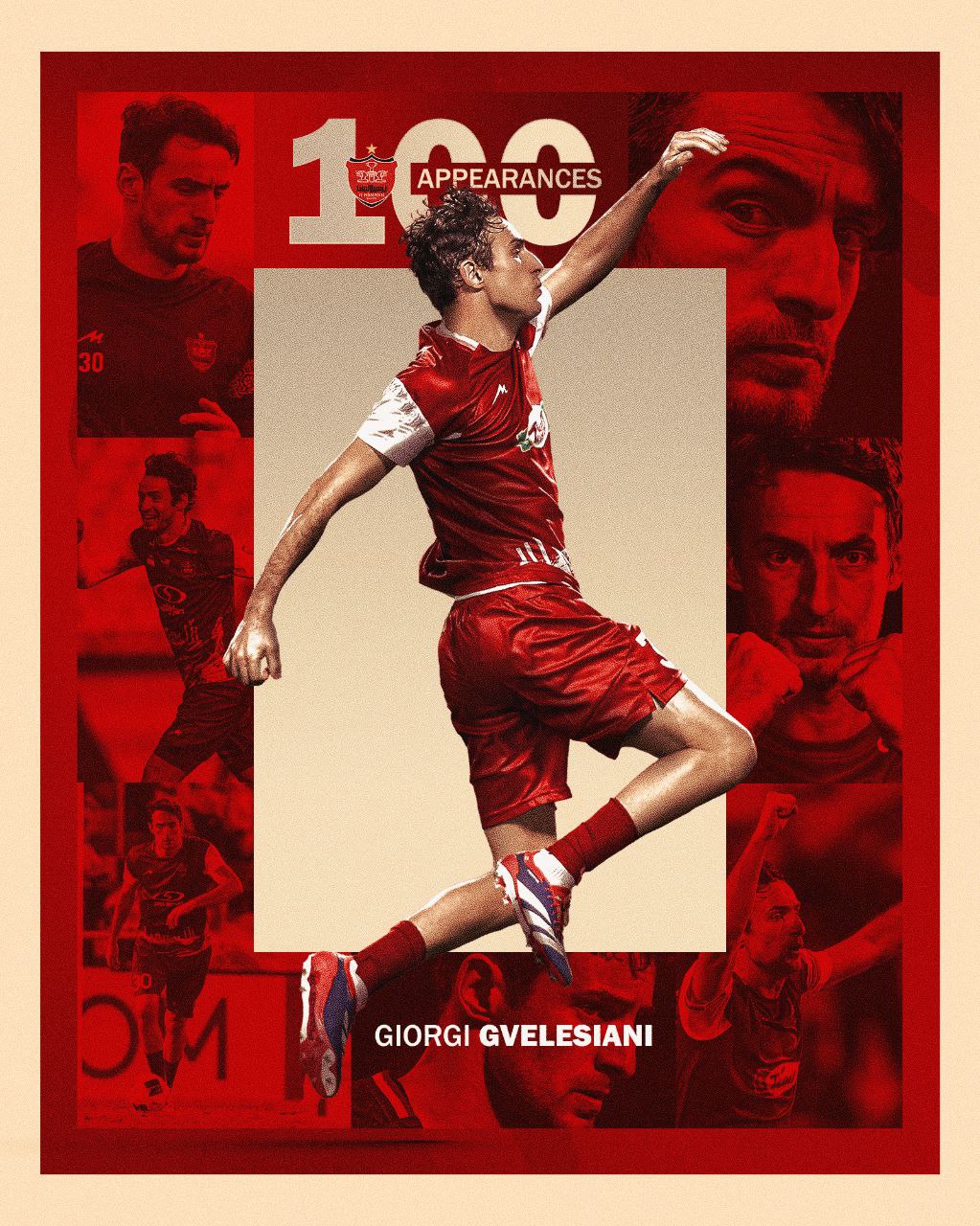 گئورگی گولسیانی مدافع پرسپولیس