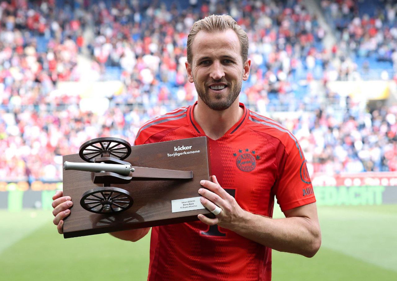 هری کین - آقاای گل فصل 25-2024 بوندسلیگا