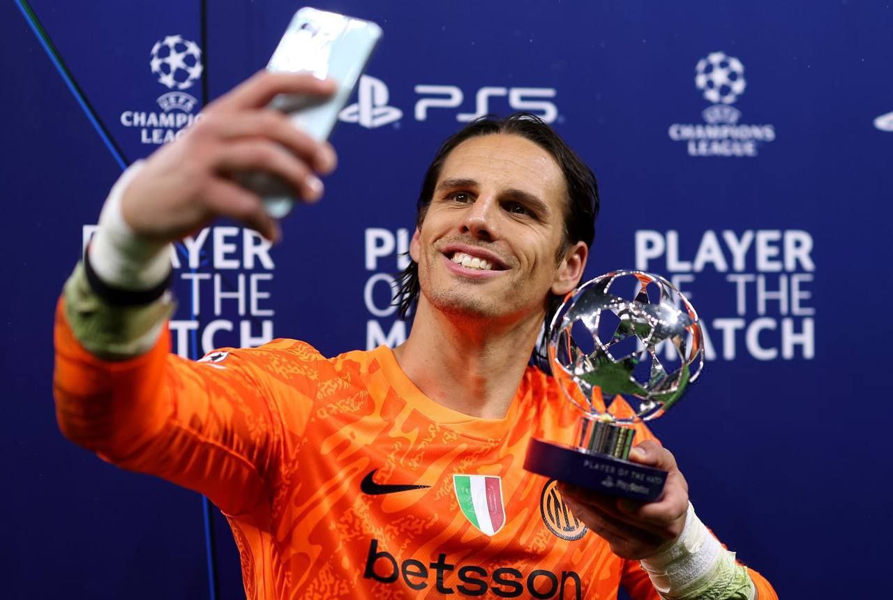 رونمایی از بهترین بازیکن بازی اینتر و بارسلونا