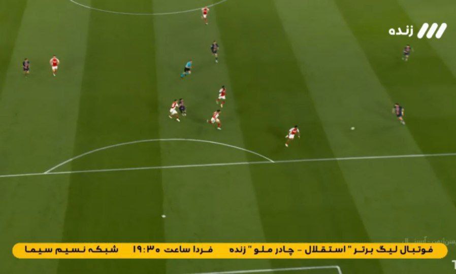 عکس از زیرنویس شبکه ۳ برای شبکه ورزش