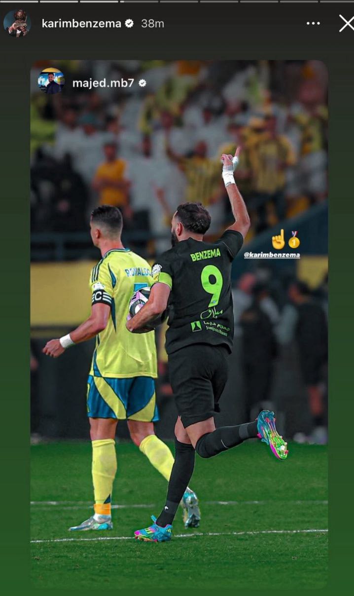 استوری کریم بنزما