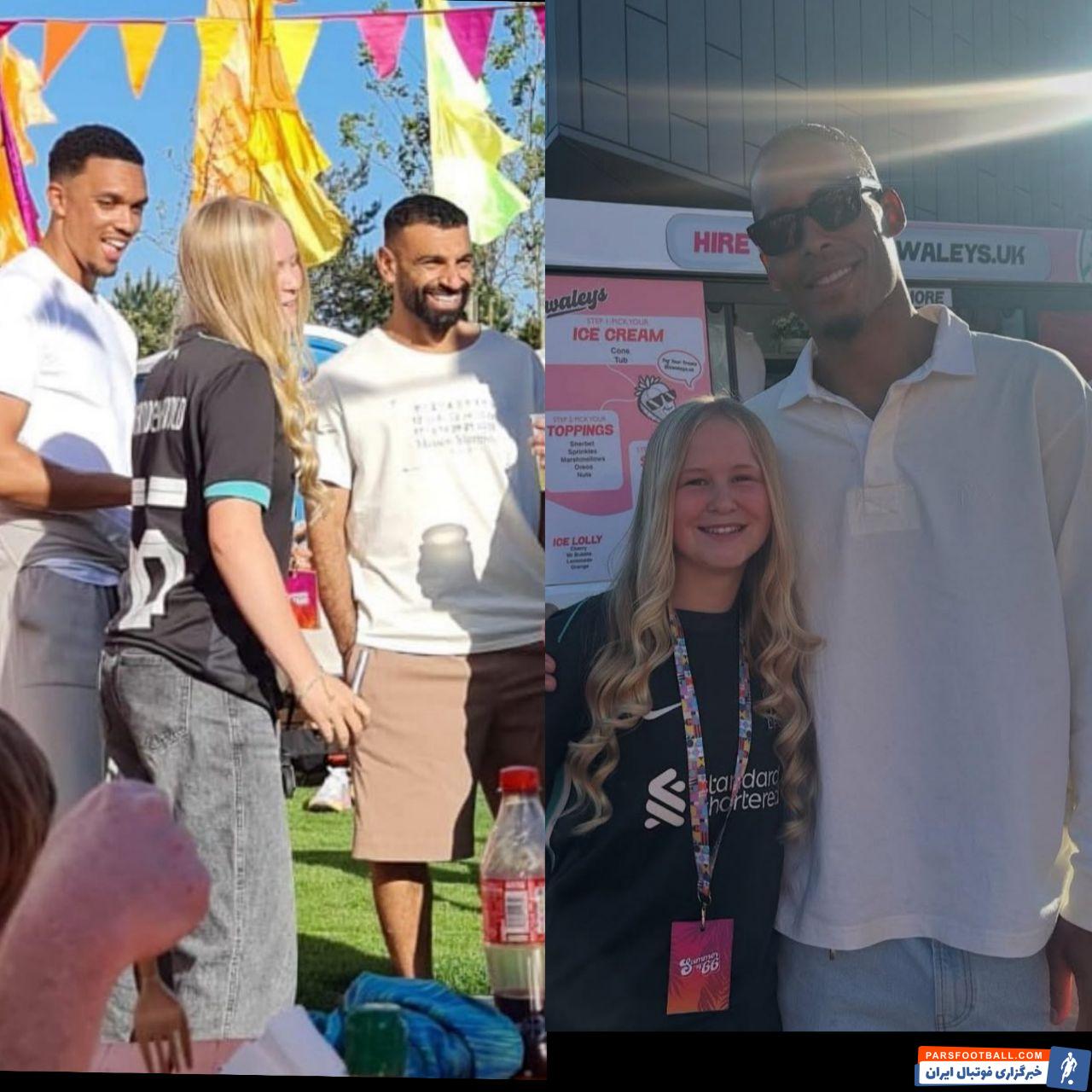 جشم خداحافظی آرنولد از لیورپول با حضور صلاح و فن دایک