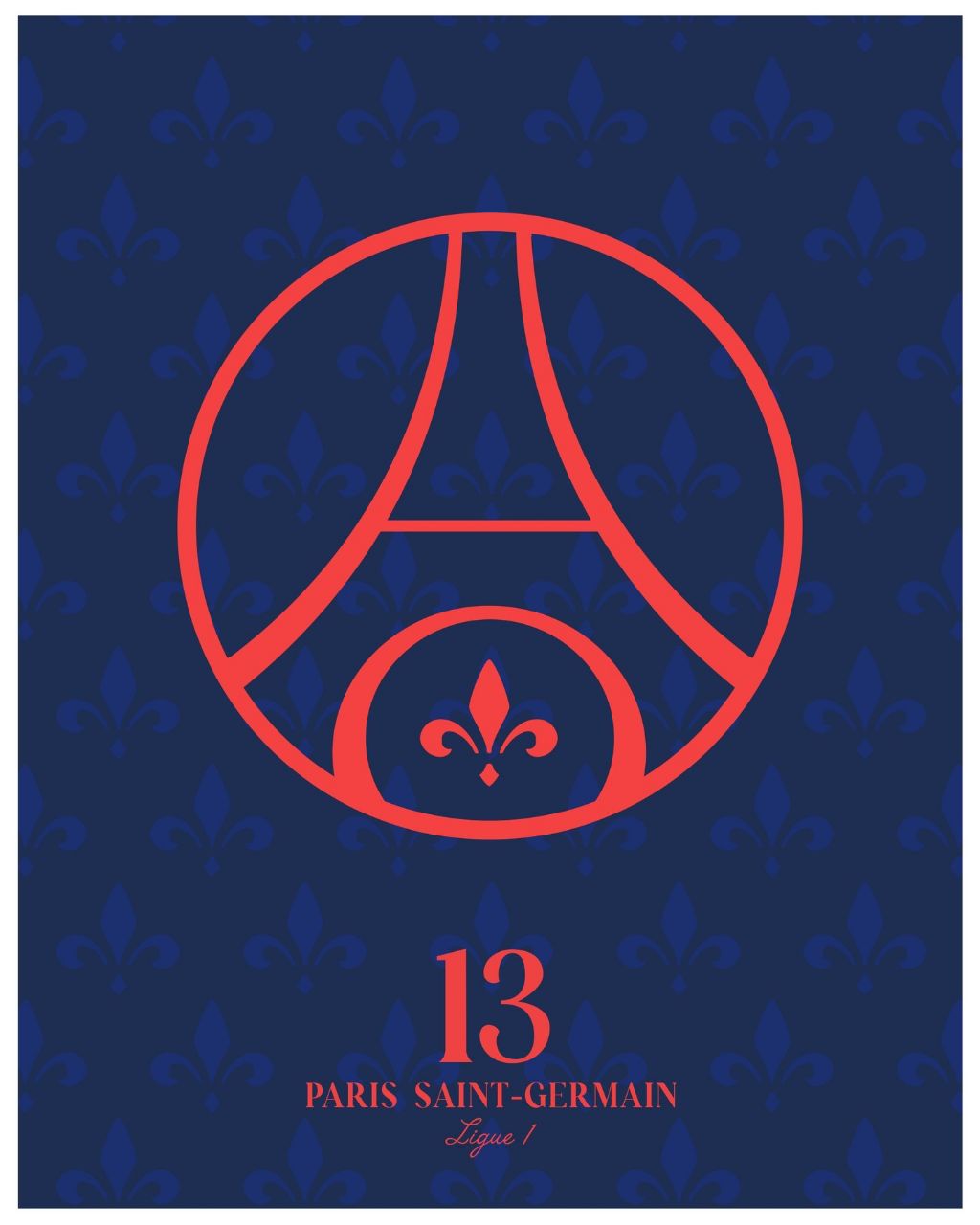 تعداد قهرمانی پاری سن ژرمن در لیگ