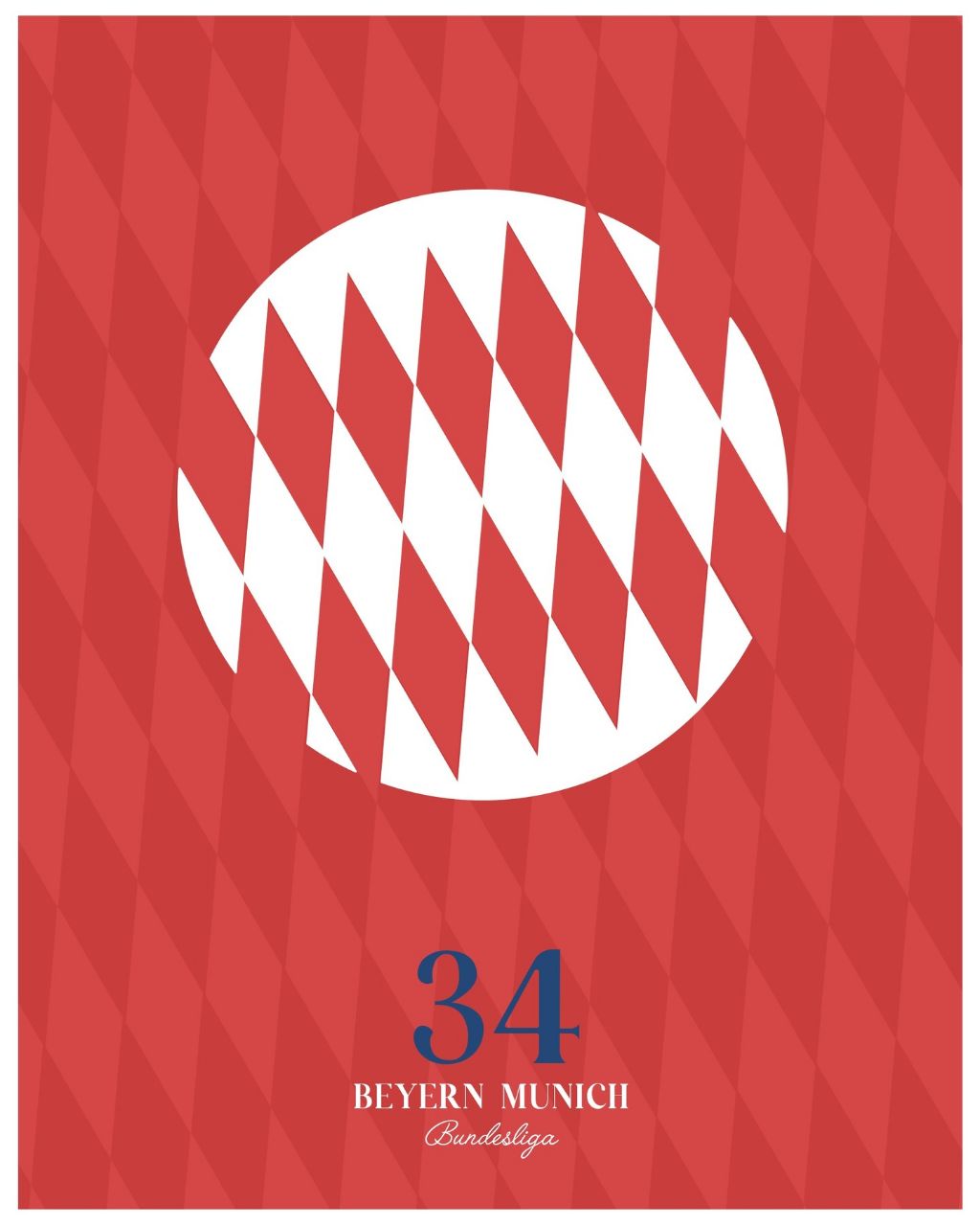 تعداد قهرمانی بایرن مونیخ در لیگ