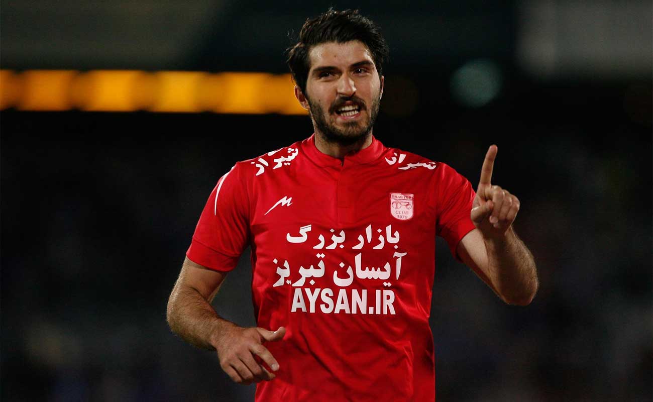 کریم انصاری فرد - تراکتور - آقای گل لیگ برتر - فوتبال ایران