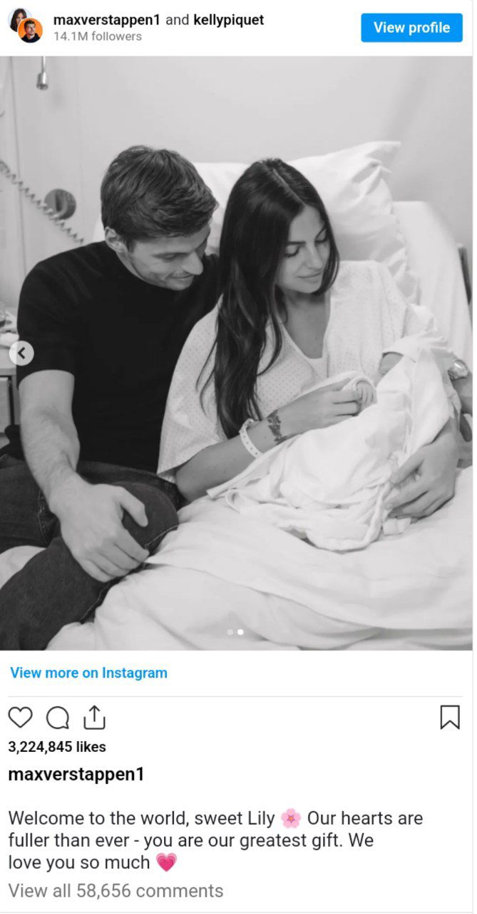 مکس فرستاپن و کلی پیکه