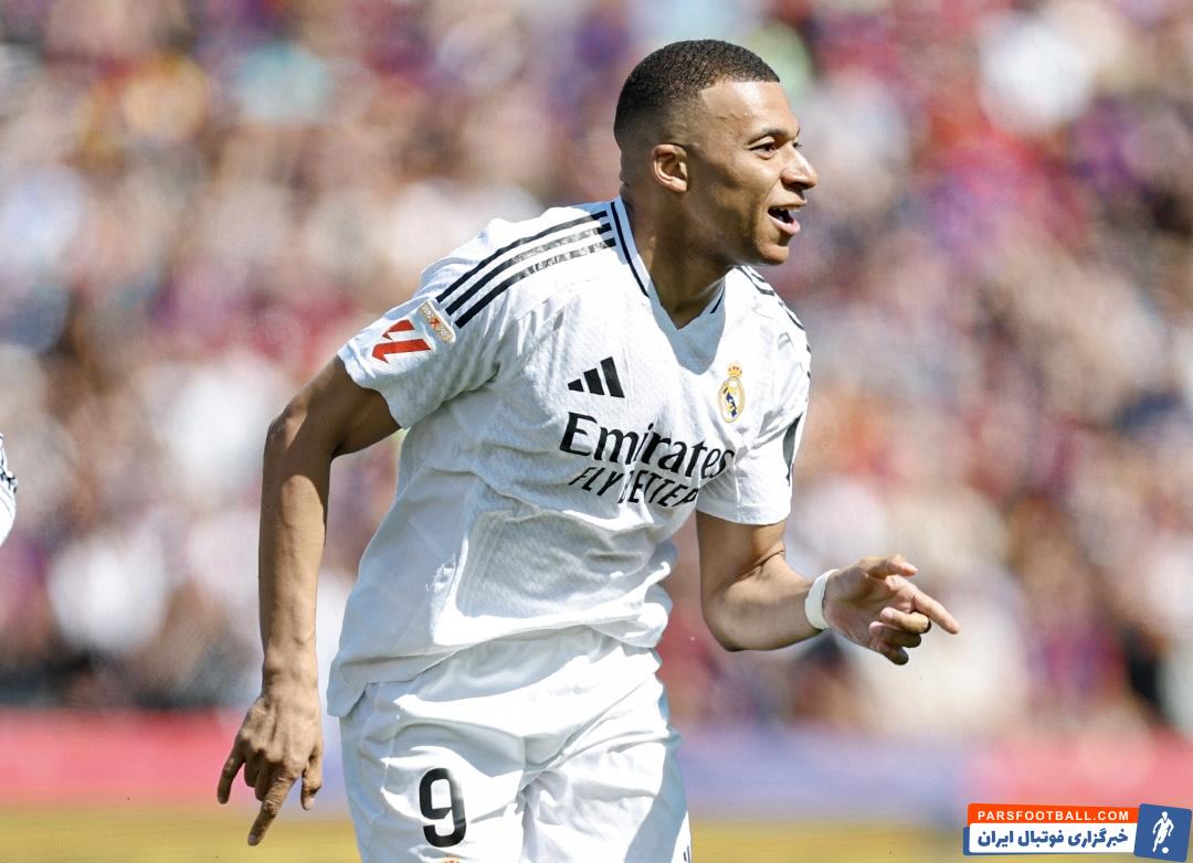 کیلیان امباپه برترین بازیکن فصل 2024/2025 رئال مادرید