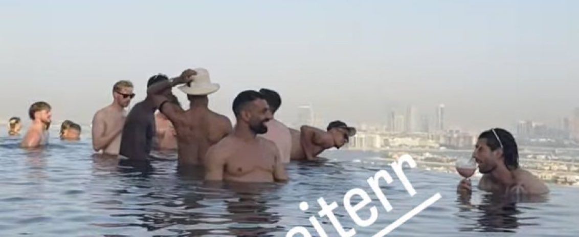 بازیکنان لیورپول در دبی