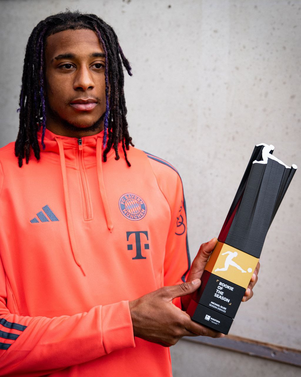 مایکل اولیسه - بایرن مونیخ - بهترین بازیکن تازه‌وارد فصل ۲۵-۲۰۲۴ بوندسلیگا