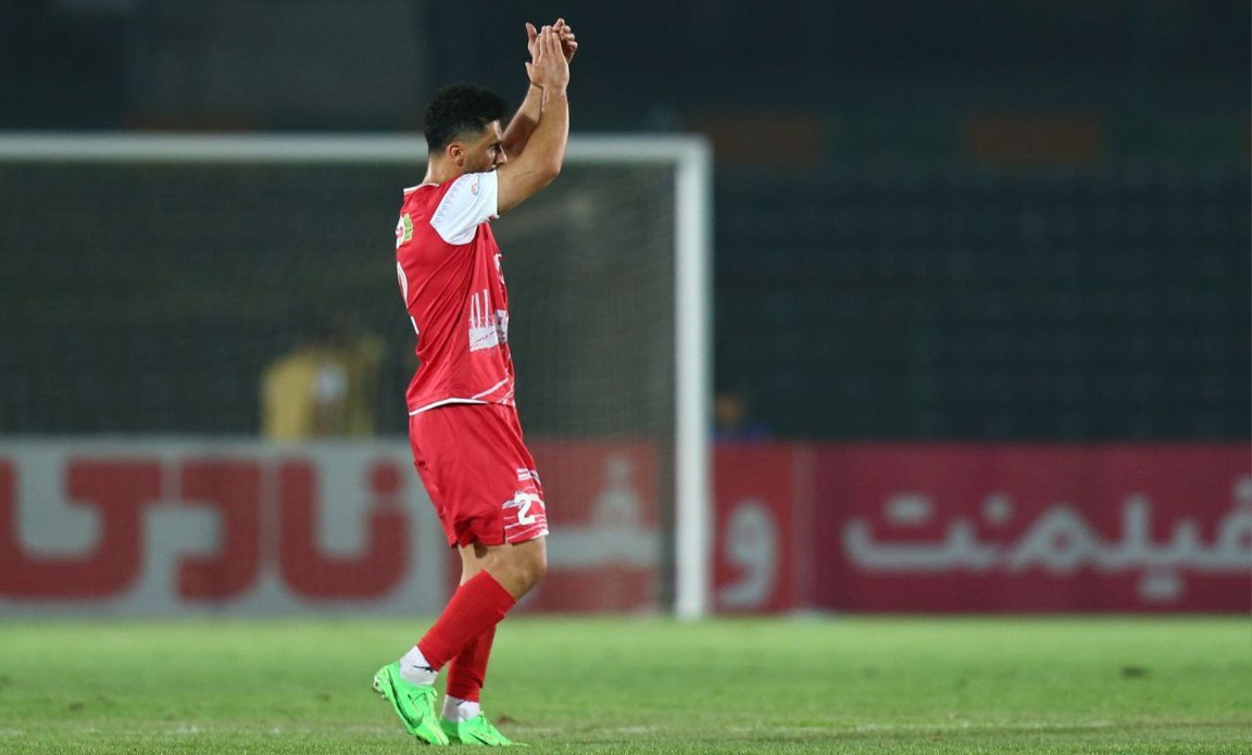 امید عالیشاه هافبک پرسپولیس تهران - لیگ برتر ایران