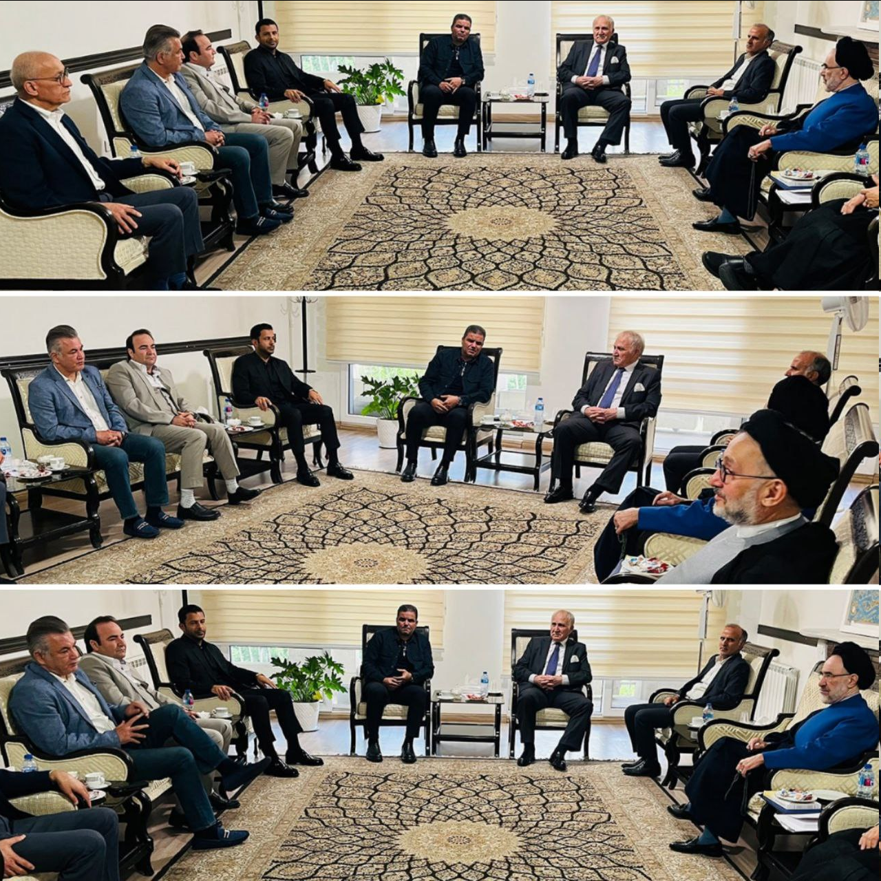 perspolis_legends-12-05-2025 دیدار پیشکسوتان پرسپولیس با سید محمد خاتمی