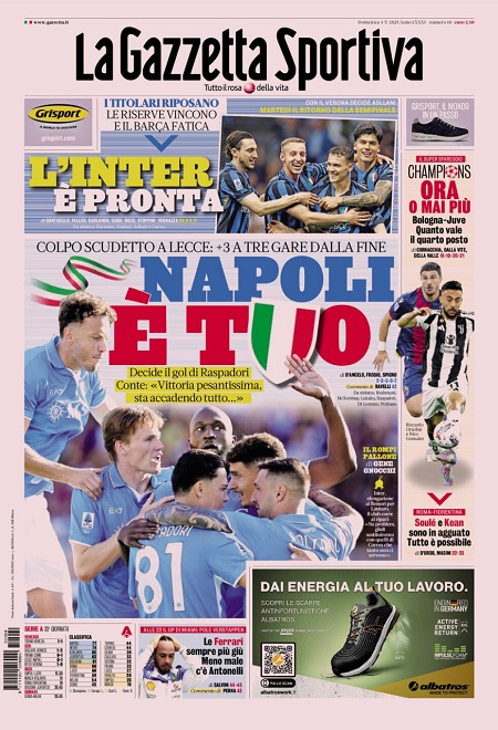 گاتزتا دلو اسپورت - 4 مه 2025