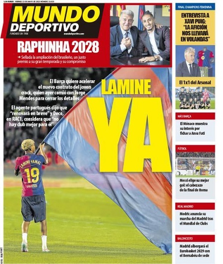 موندو دپورتیوو - 23 مه 2025