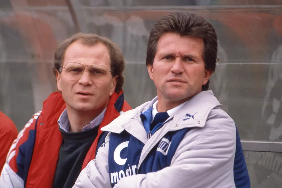 عکس قدیمی از یوپ هاینکس و اولی هونس