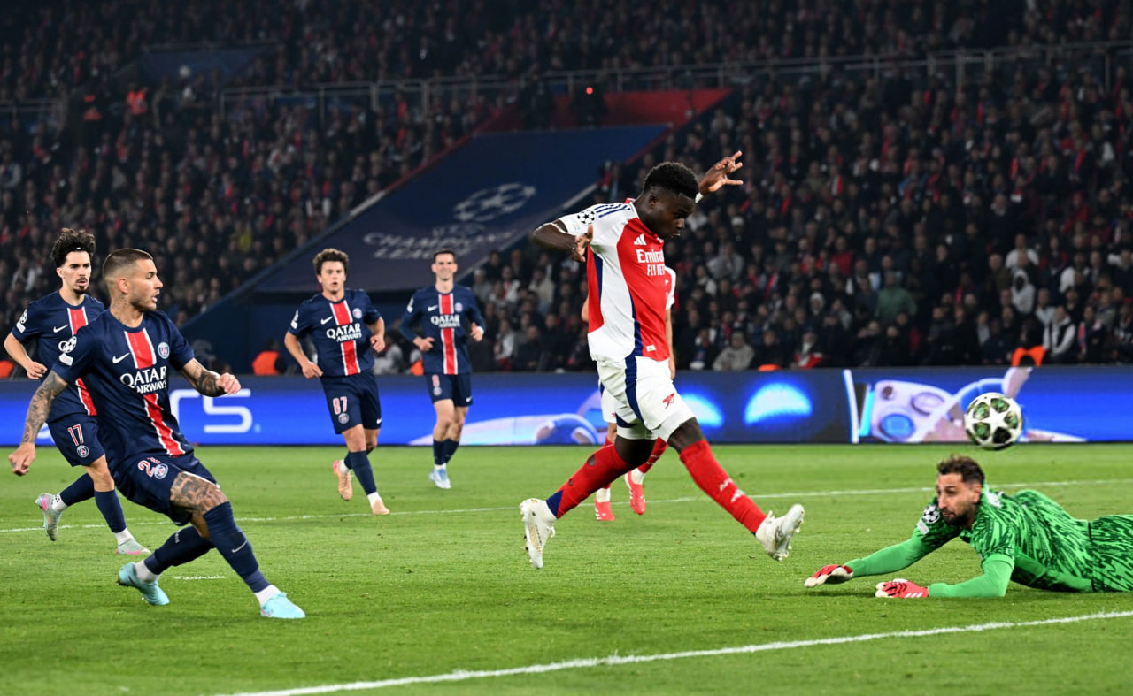 بوکایو ساکا و موقعیت از دست رفته مقابل پاری سن ژرمن