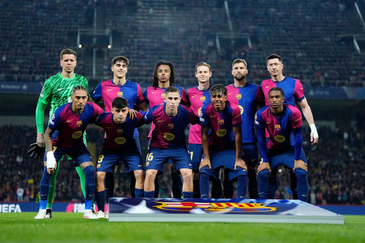 ترکیب بارسلونا در فصل 25-2024