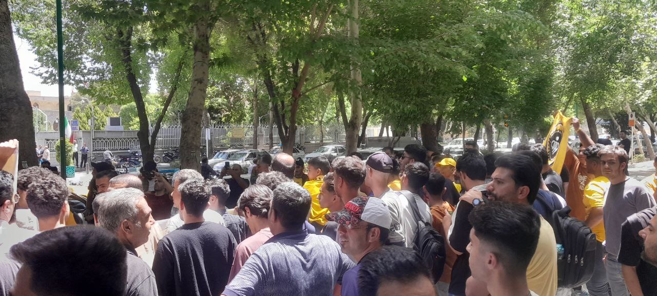 تحمع هواداران سپاهان