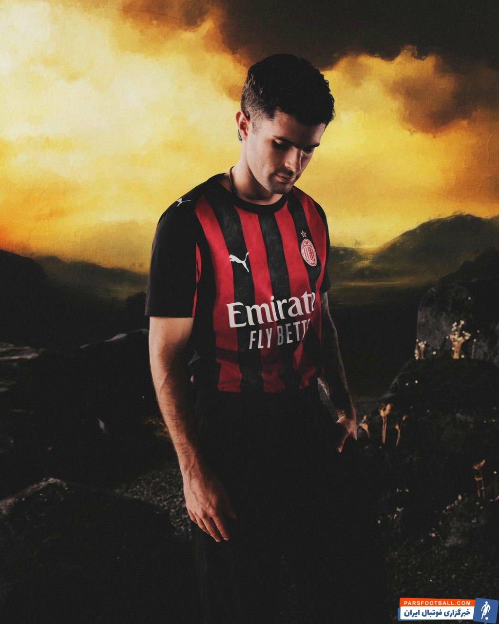تصاویر پیراهن میلان برای فصل 2025/2026