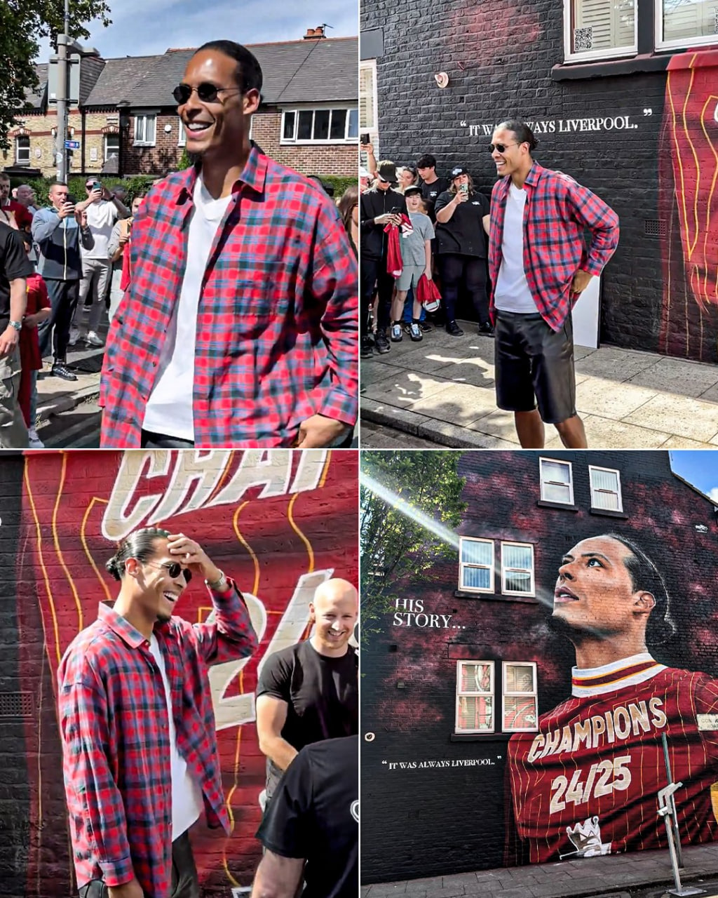 نقاشی دیواری ویرجیل فن دایک در لیورپول