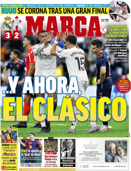 مارکا - 5 مه 2025