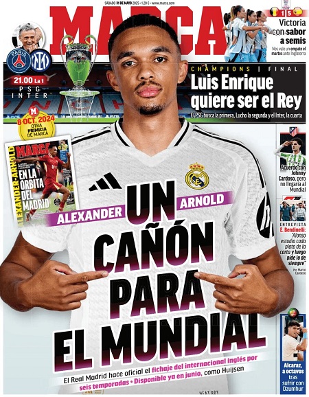 مارکا - 31 مه 2025