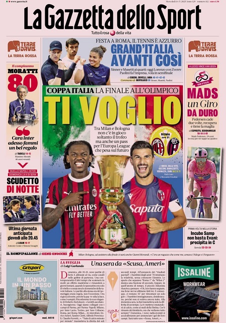 گاتزتا دلو اسپورت - 14 می 2025