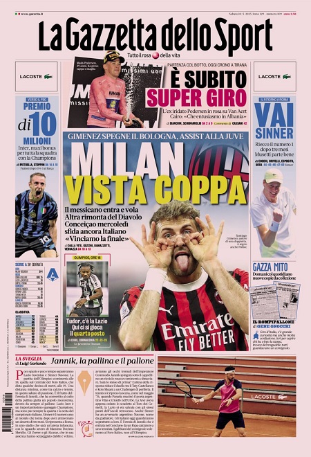 گاتزتا دلو اسپورت - 10 مه 2025