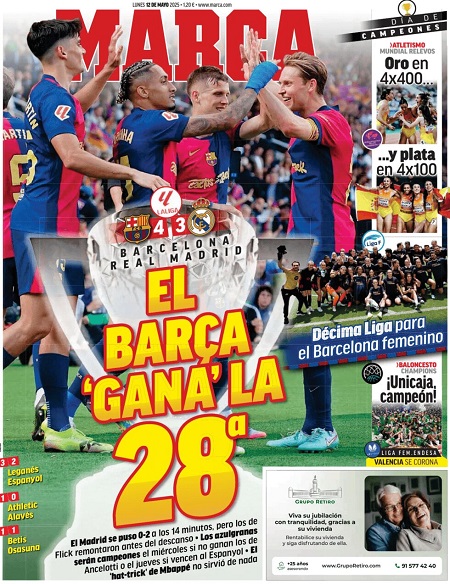 مارکا - 12 مه 2025