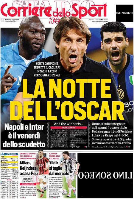 کوریره دلو اسپورت - 23 مه 2025