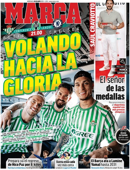 مارکا - 28 مه 2025